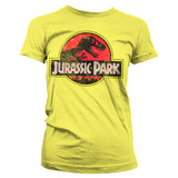 Billede af Jurassic Park, Jurassic Park: Distressed Logo T-Shirt (Kvinder)