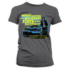 Billede af Knight Rider, Knight Rider: Backseat T-shirt (Kvinder)