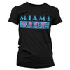 Billede af Miami Vice, Miami Vice: Distressed Logo T-shirt (Kvinder)