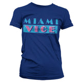 Billede af Miami Vice, Miami Vice: Distressed Logo T-shirt (Kvinder)