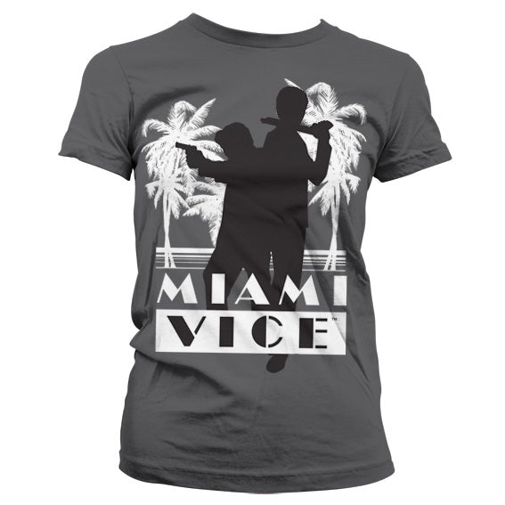 Billede af Miami Vice, Miami Vice: Silhuettes T-shirt (Kvinder)