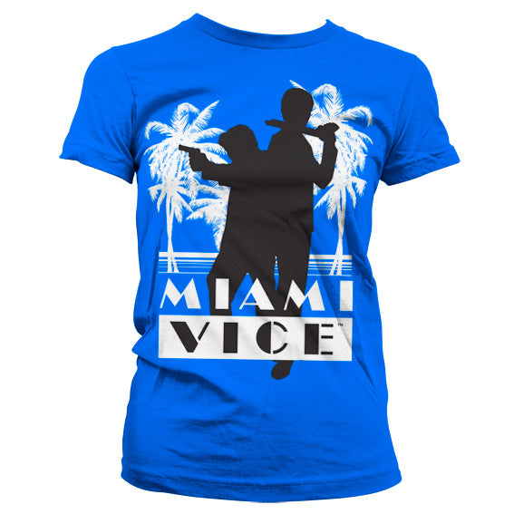 Billede af Miami Vice, Miami Vice: Silhuettes T-shirt (Kvinder)
