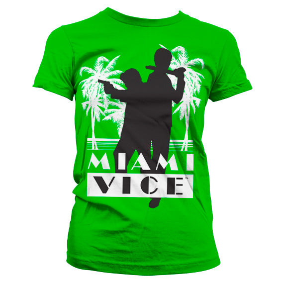 Billede af Miami Vice, Miami Vice: Silhuettes T-shirt (Kvinder)