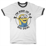 Billede af Minions, Minions: I'm Kind Of A Big Deal Ringer T-Shirt