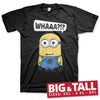 Billede af Minions, Minions: Whaaa?!? T-Shirt (Big & Tall)