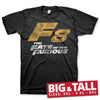 Billede af Fast & Furious, Fast & Furious: F8 Distressed Logo T-Shirt (Big & Tall)
