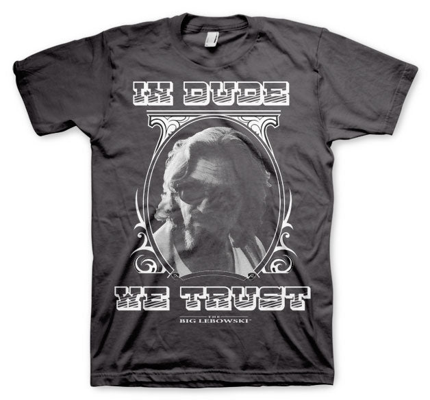 Billede af The Big Lebowski, In Dude We Trust T-Shirt