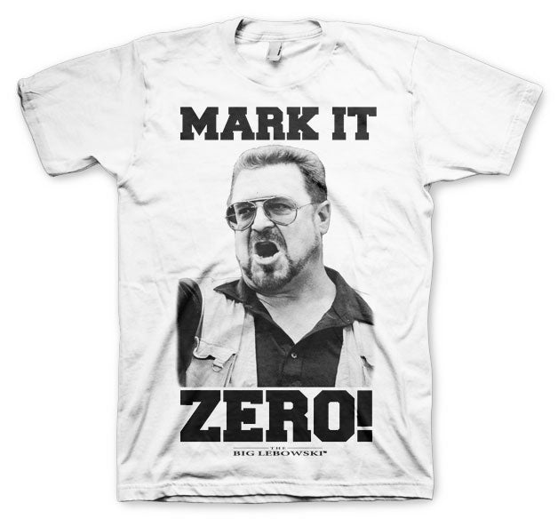 Billede af The Big Lebowski, Mark It Zero T-Shirt