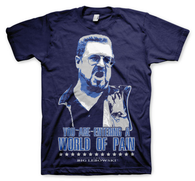 Billede af The Big Lebowski, World Of Pain T-Shirt