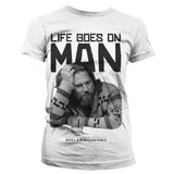 Billede af The Big Lebowski, Life Goes On Man T-shirt (Kvinder)