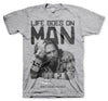 Billede af The Big Lebowski, Life Goes On Man T-Shirt
