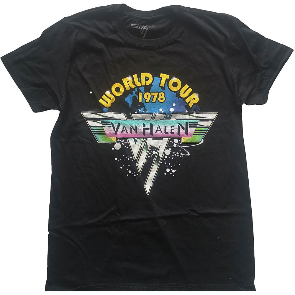 Van Halen: World Tour '78 Full Colour T-Shirt