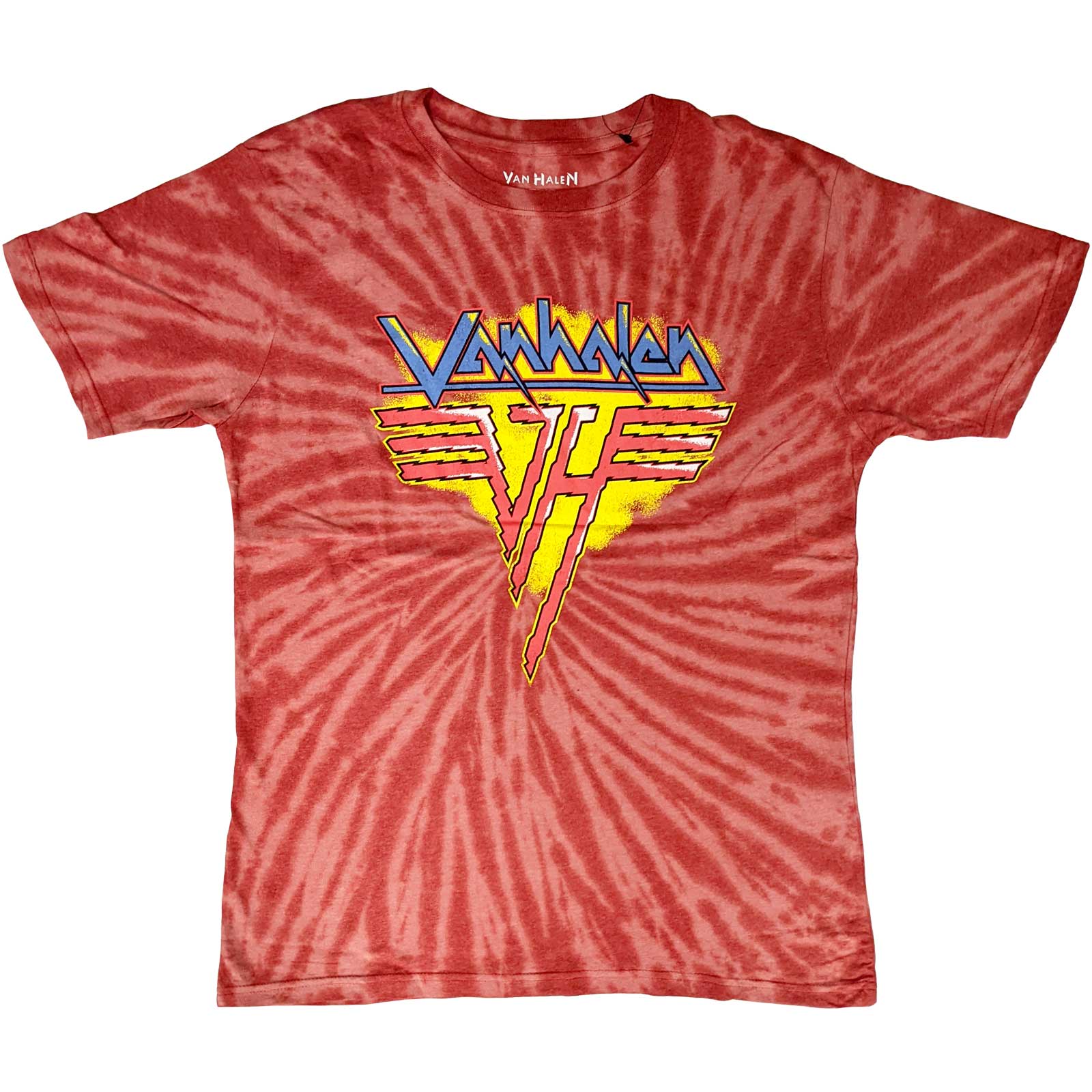 Van Halen: Jagged Logo T-Shirt (Dip Dye)