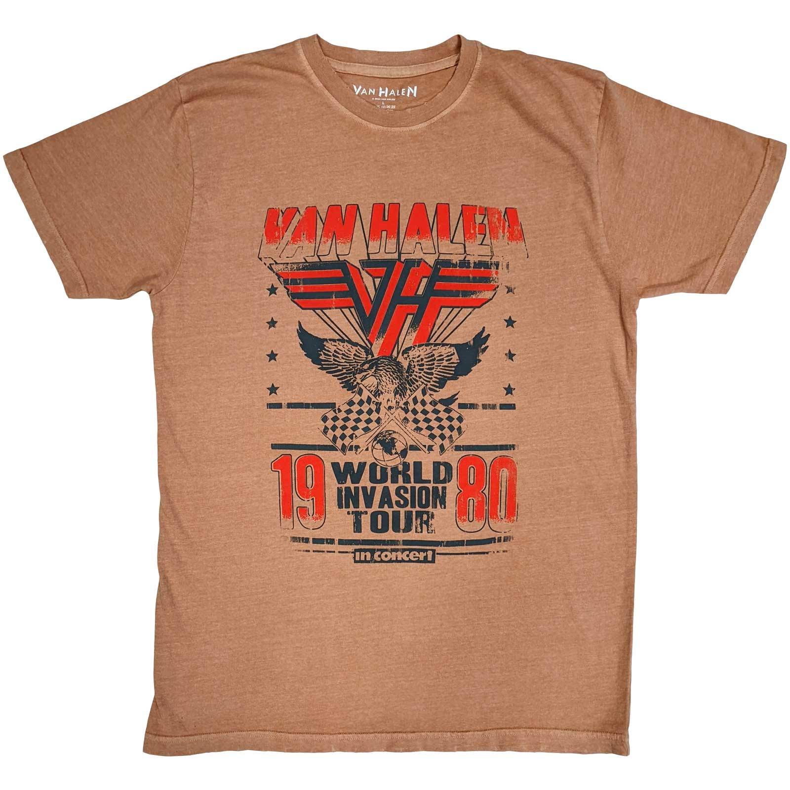 Van Halen: World Invasion T-Shirt (Distressed)