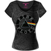 Billede af Pink Floyd Vintage Circle Logo T-shirt til kvinder