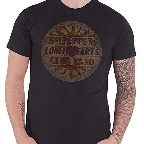 Billede af The Beatles Vintage Drum Head T-shirt