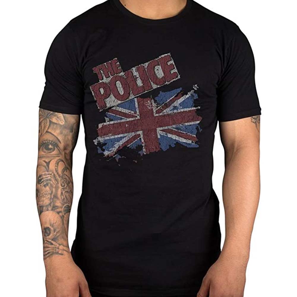 Billede af The Police Vintage Flag T-shirt