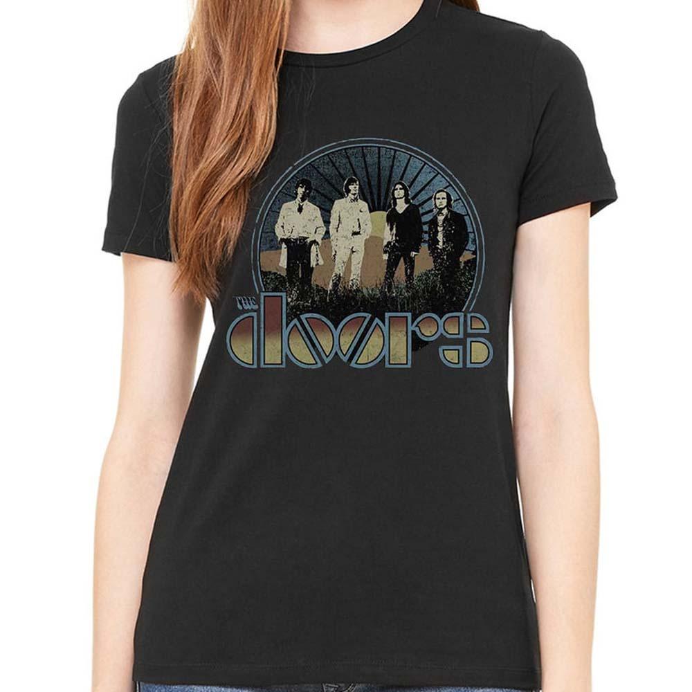 Billede af The Doors Vintage Field T-shirt til kvinder