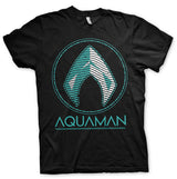 Billede af Aquaman, Aquaman: Distressed Shield T-Shirt