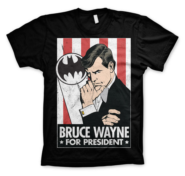 Billede af DC Comics, DC Comics: Bruce Wayne For President T-Shirt
