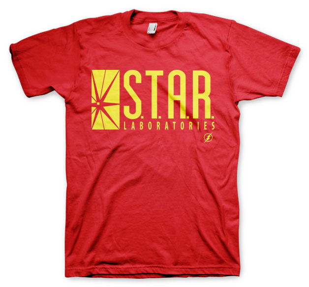 Billede af DC Comics, DC Comics: The Flash - Star Laboratories T-Shirt