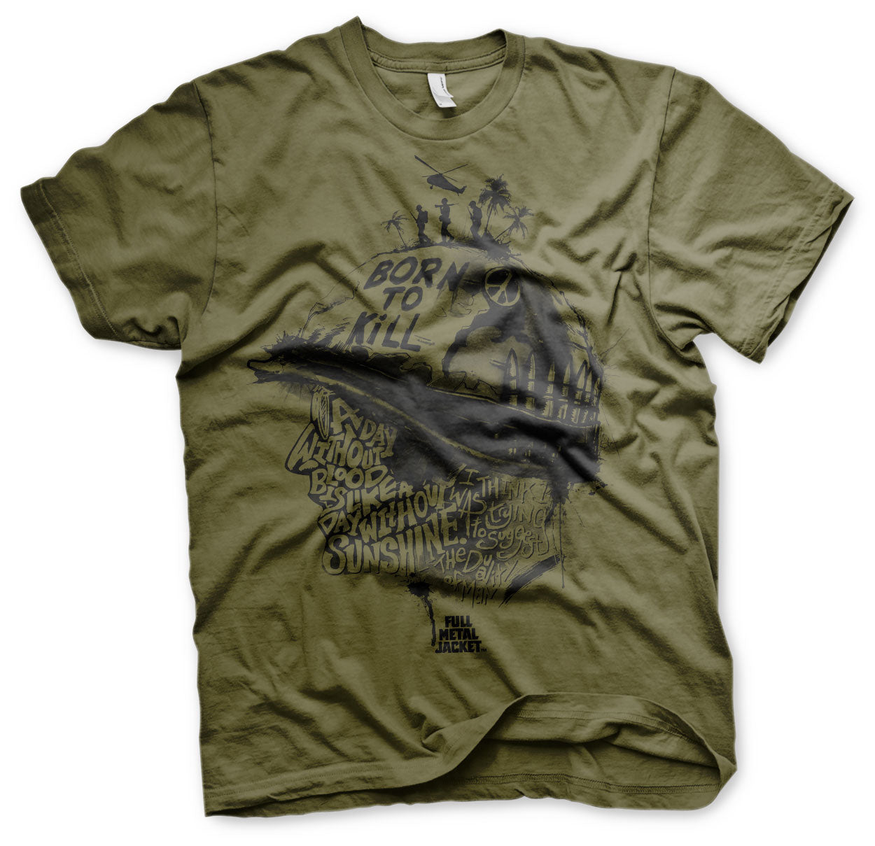 Billede af Full Metal Jacket, Full Metal Jacket: Sayings T-Shirt