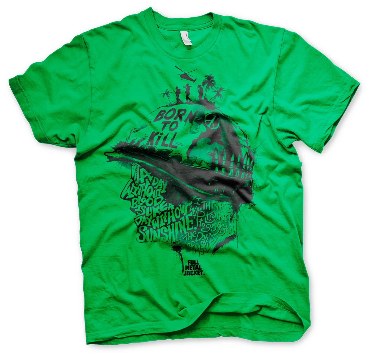 Billede af Full Metal Jacket, Full Metal Jacket: Sayings T-Shirt