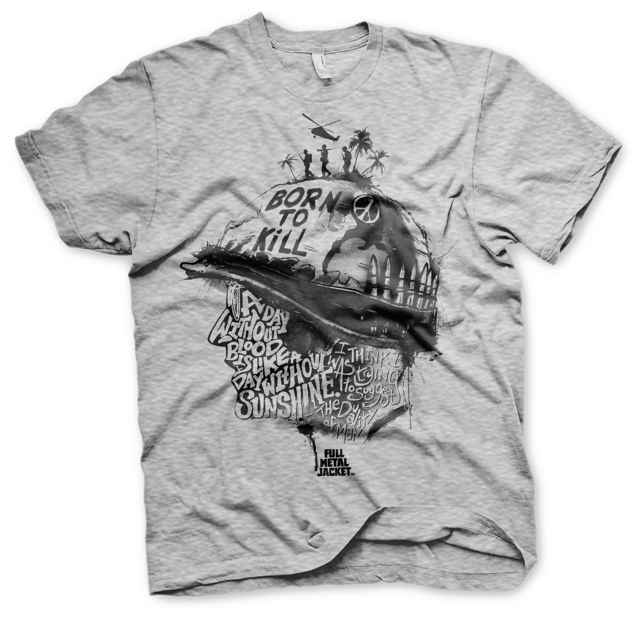 Billede af Full Metal Jacket, Full Metal Jacket: Sayings T-Shirt