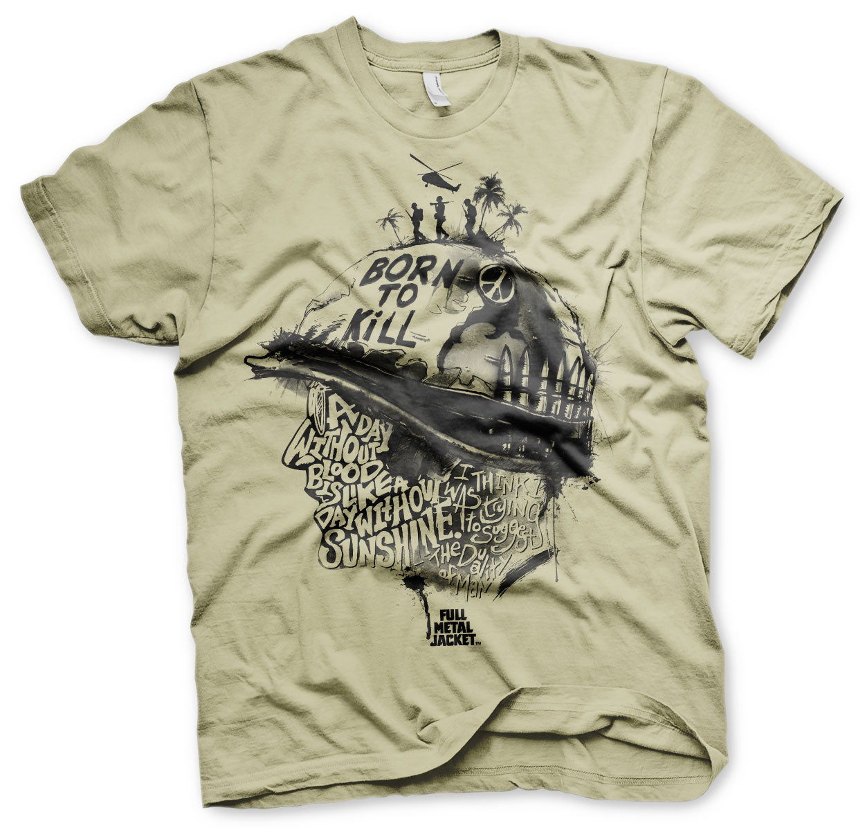 Billede af Full Metal Jacket, Full Metal Jacket: Sayings T-Shirt