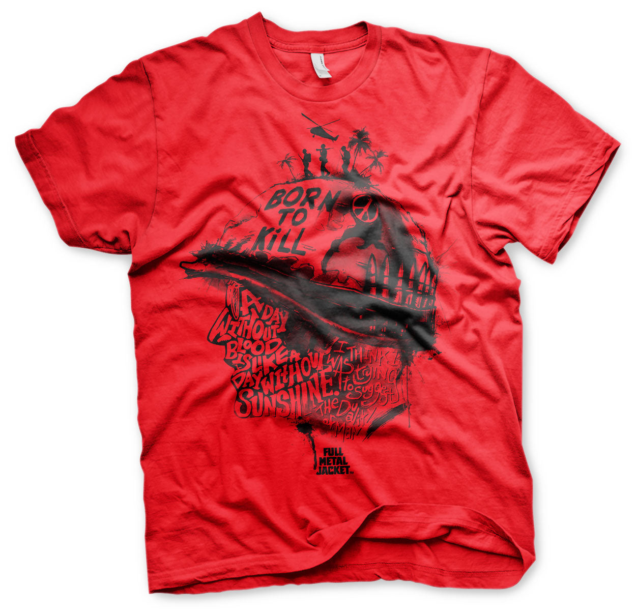 Billede af Full Metal Jacket, Full Metal Jacket: Sayings T-Shirt