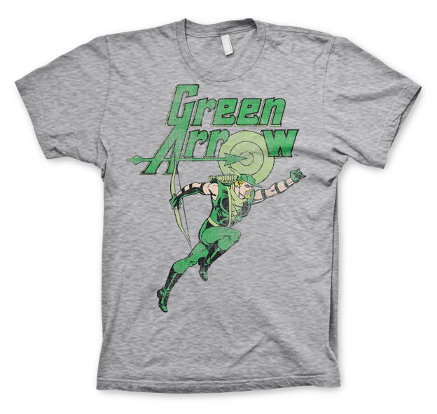 Billede af Green Arrow, Green Arrow: Distressed T-Shirt