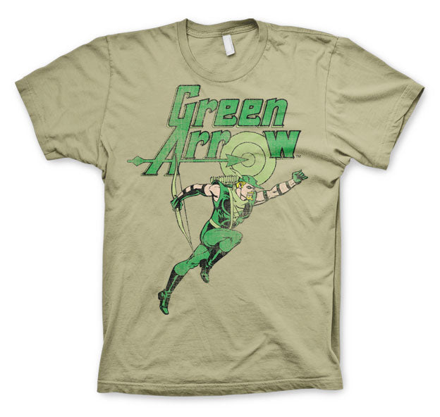 Billede af Green Arrow, Green Arrow: Distressed T-Shirt