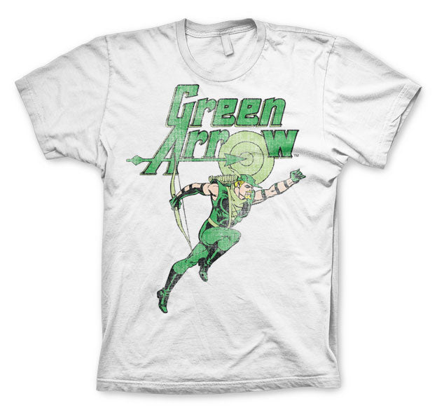 Billede af Green Arrow, Green Arrow: Distressed T-Shirt