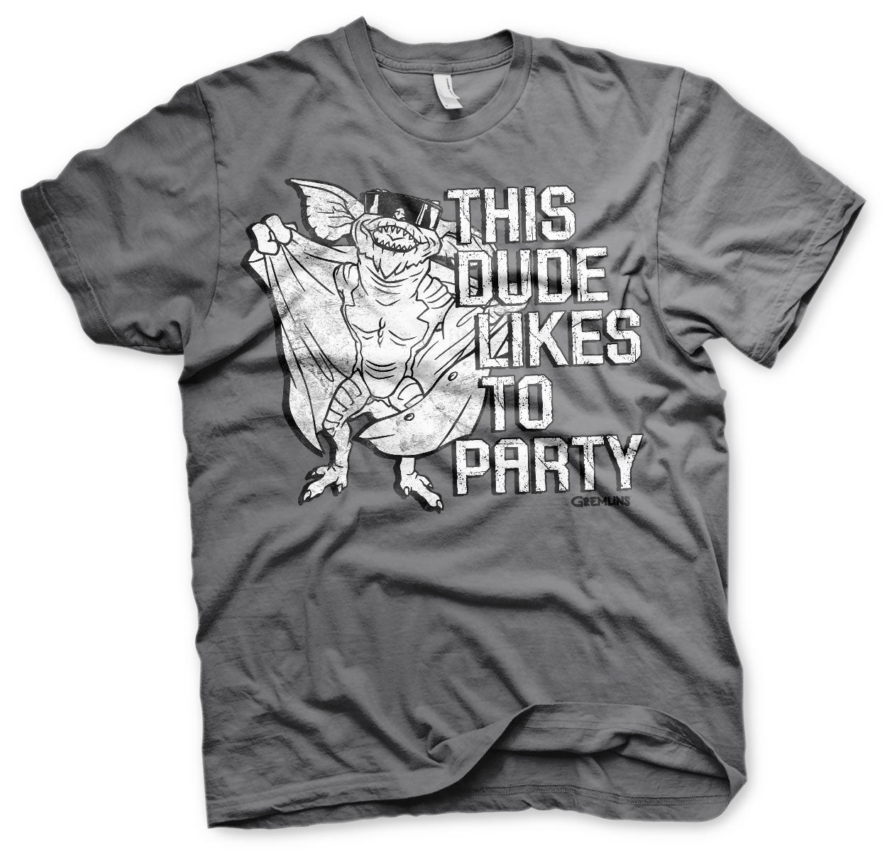 Billede af Gremlins, Gremlins: This Dude Likes To Party T-Shirt