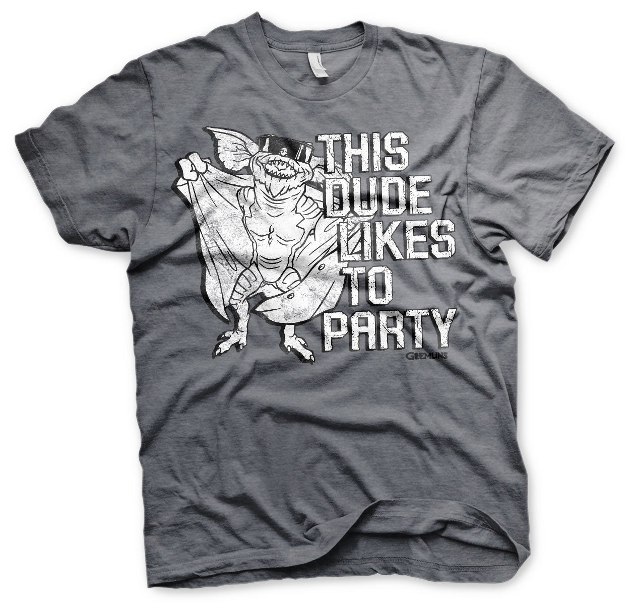 Billede af Gremlins, Gremlins: This Dude Likes To Party T-Shirt
