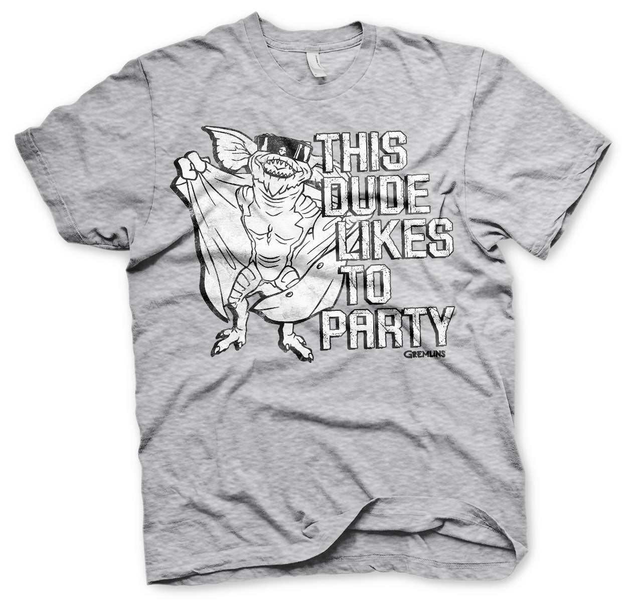 Billede af Gremlins, Gremlins: This Dude Likes To Party T-Shirt