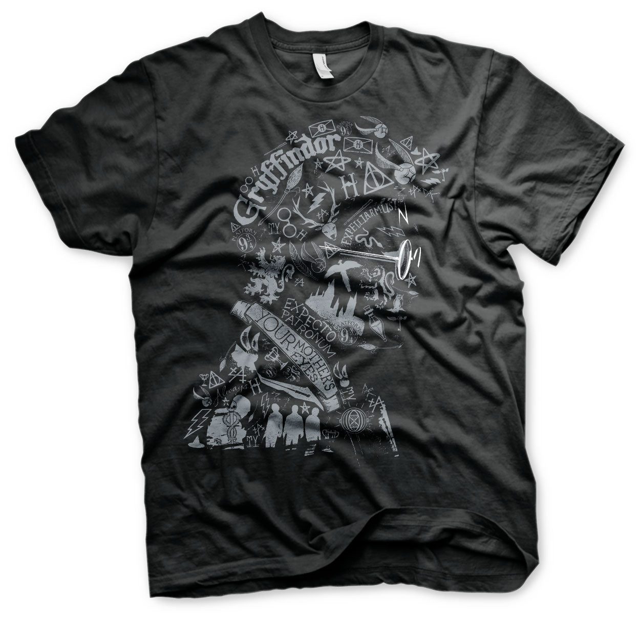 Billede af Harry Potter, Harry Potter: Wordings and Symbols T-Shirt