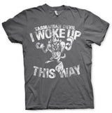 Billede af Looney Tunes, Looney Tunes: Tasmanian Devil - I Woke Up This Way T-Shirt