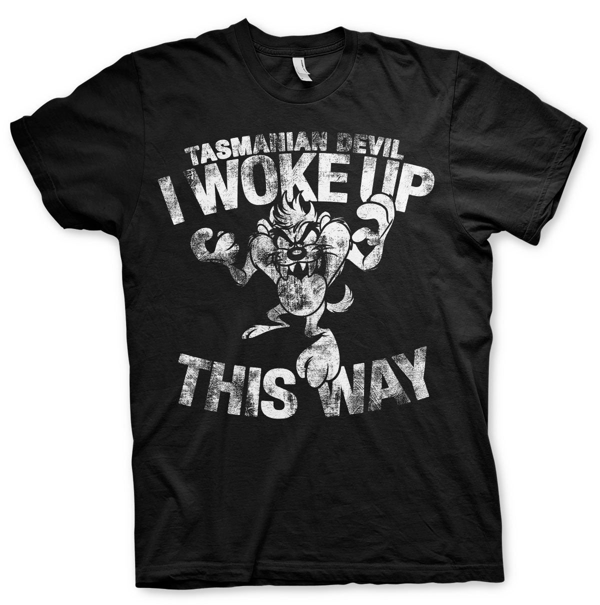 Billede af Looney Tunes, Looney Tunes: Tasmanian Devil - I Woke Up This Way T-Shirt