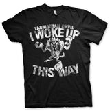 Billede af Looney Tunes, Looney Tunes: Tasmanian Devil - I Woke Up This Way T-Shirt