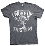 Billede af Looney Tunes, Looney Tunes: Tasmanian Devil - I Woke Up This Way T-Shirt