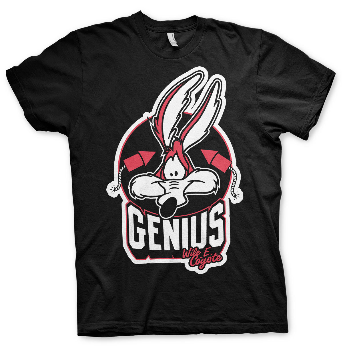 Billede af Looney Tunes, Looney Tunes: Wile E. Coyote - Genius T-Shirt