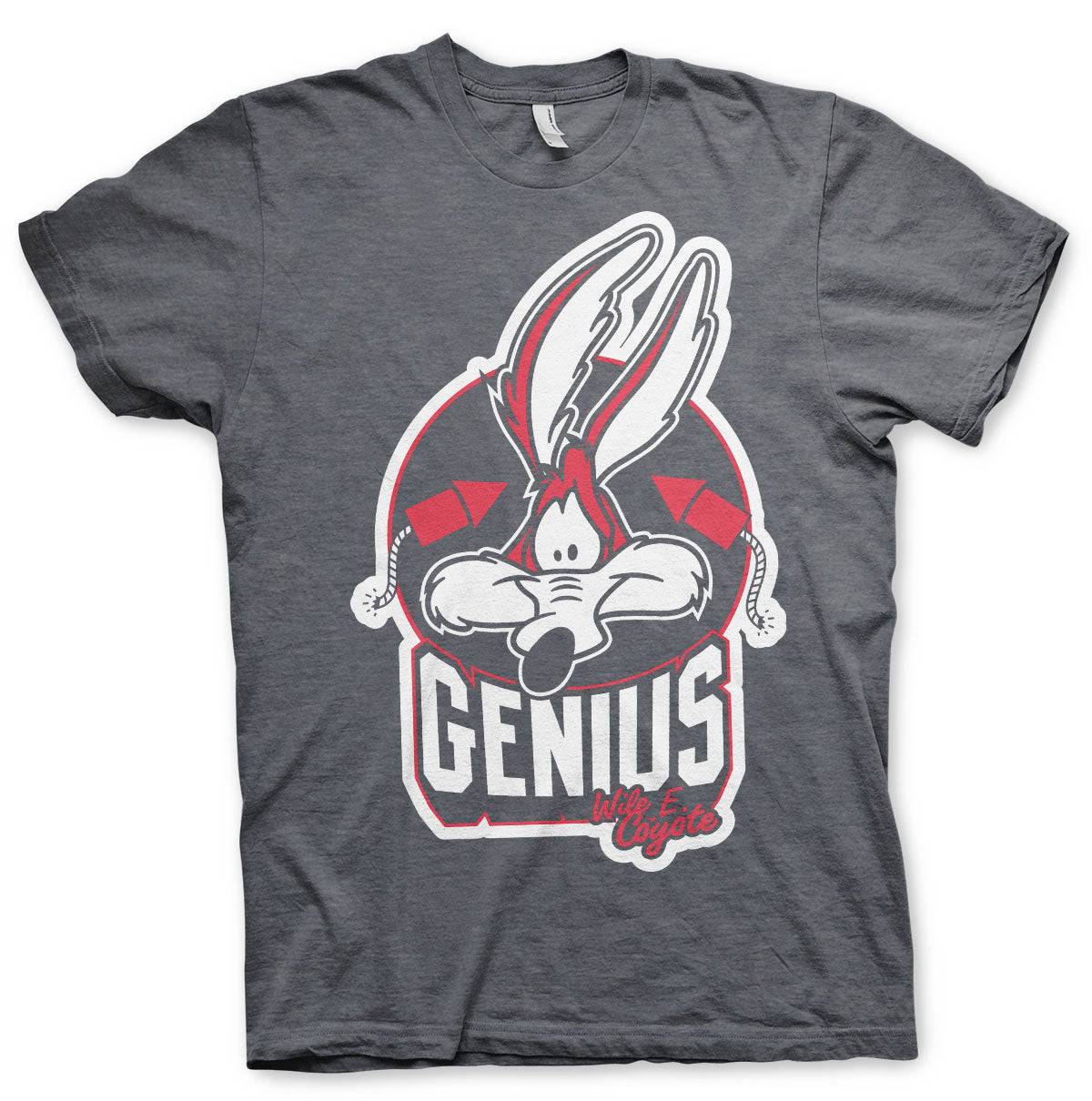 Billede af Looney Tunes, Looney Tunes: Wile E. Coyote - Genius T-Shirt