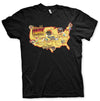 Billede af Fars Fede Ferie, Fars Fede Ferie: Lampoon's Vacation Roadmap T-Shirt