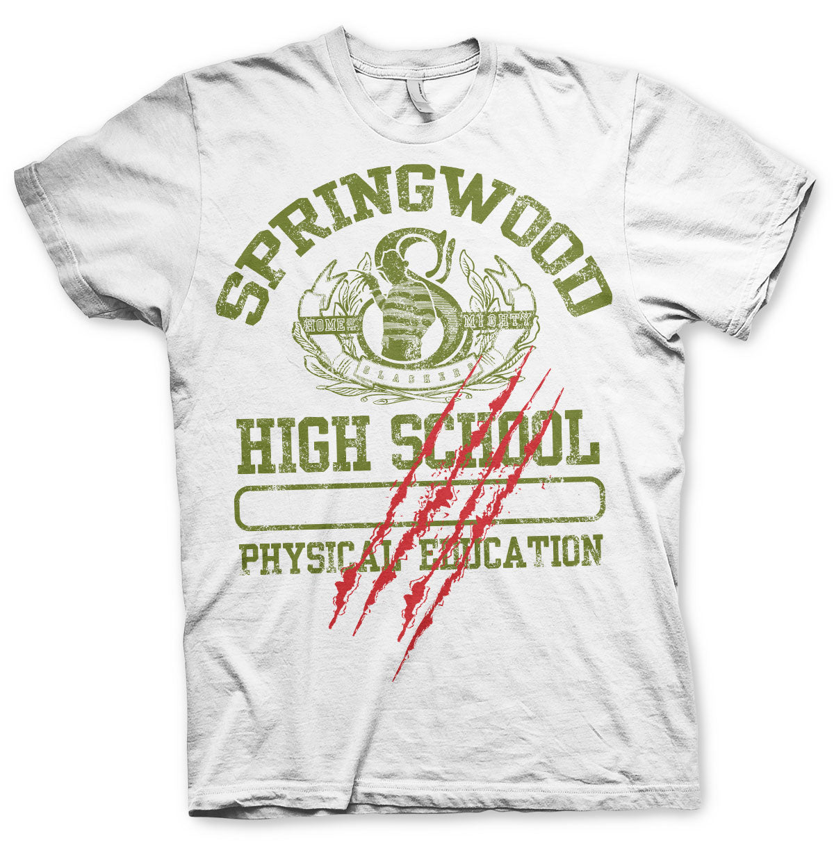 Billede af A Nightmare On Elm Street, A Nightmare On Elm Street: Springwood High School T-Shirt