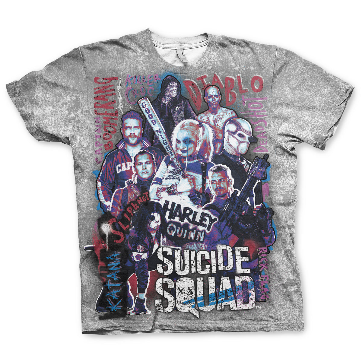 Billede af Suicide Squad: Allover T-Shirt