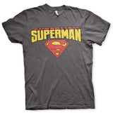 Billede af Superman, Superman: Blockletter Logo T-Shirt
