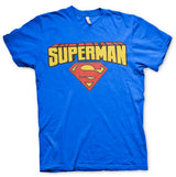 Billede af Superman, Superman: Blockletter Logo T-Shirt