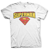 Billede af Superman, Superman: Blockletter Logo T-Shirt
