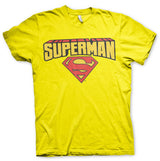 Billede af Superman, Superman: Blockletter Logo T-Shirt